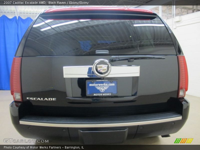 Black Raven / Ebony/Ebony 2007 Cadillac Escalade AWD