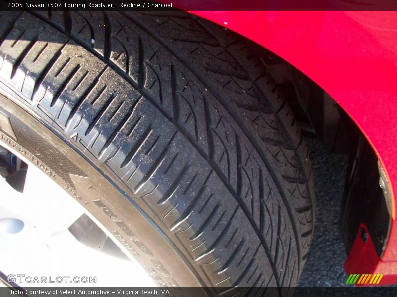 Redline / Charcoal 2005 Nissan 350Z Touring Roadster