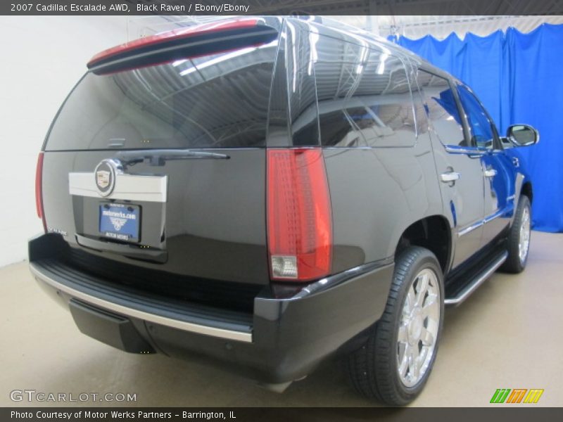 Black Raven / Ebony/Ebony 2007 Cadillac Escalade AWD