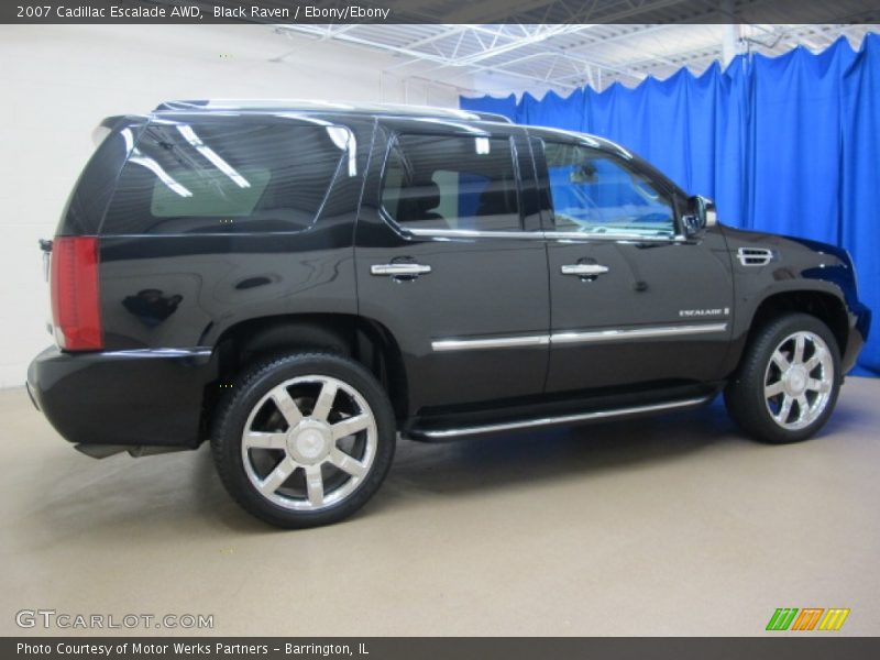 Black Raven / Ebony/Ebony 2007 Cadillac Escalade AWD