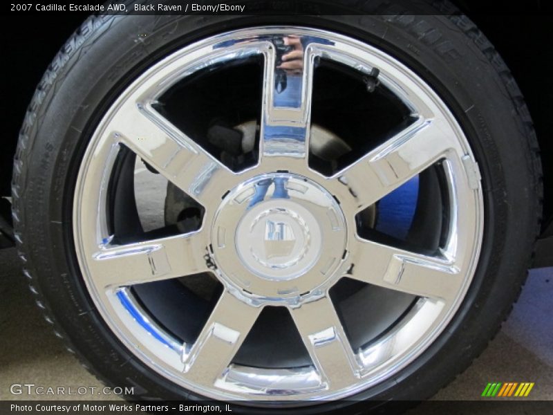 Black Raven / Ebony/Ebony 2007 Cadillac Escalade AWD