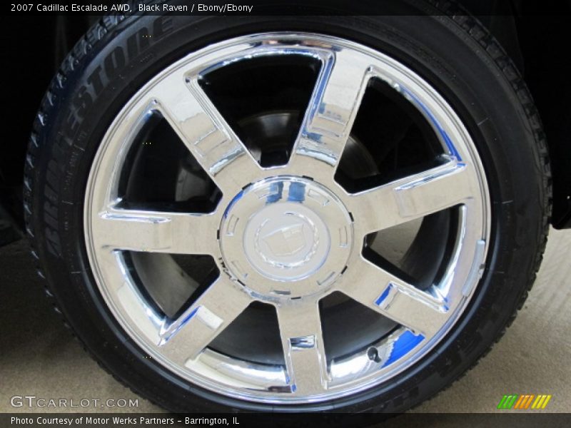 Black Raven / Ebony/Ebony 2007 Cadillac Escalade AWD
