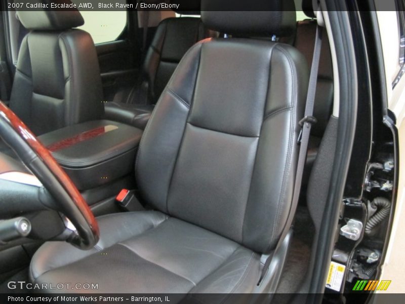 Black Raven / Ebony/Ebony 2007 Cadillac Escalade AWD