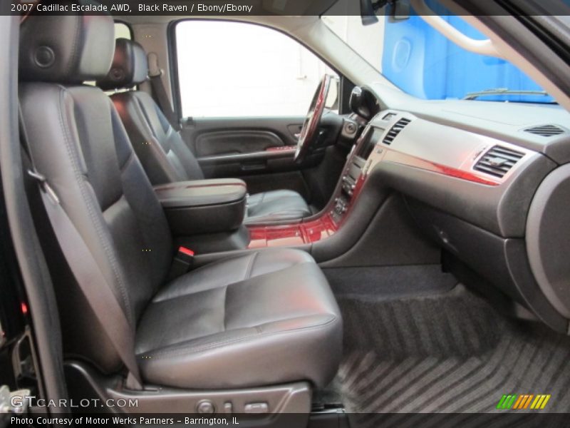 Black Raven / Ebony/Ebony 2007 Cadillac Escalade AWD