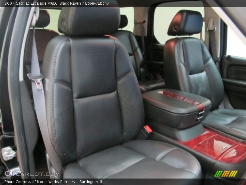 Black Raven / Ebony/Ebony 2007 Cadillac Escalade AWD