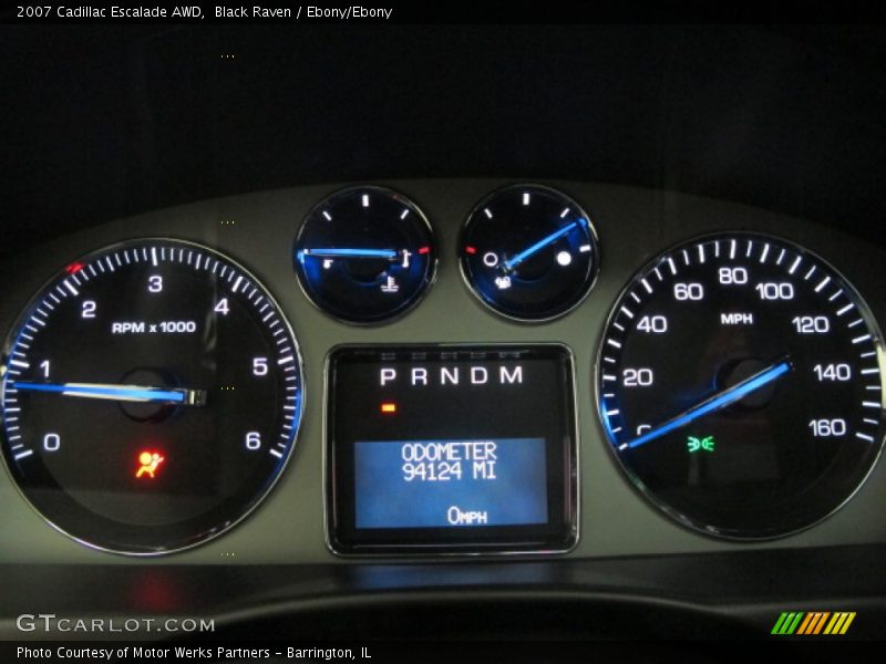 Black Raven / Ebony/Ebony 2007 Cadillac Escalade AWD