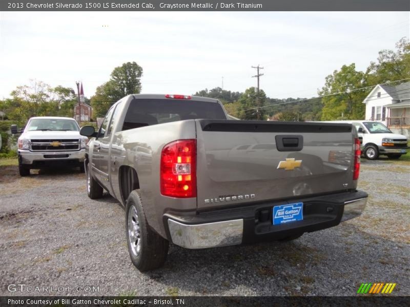 Graystone Metallic / Dark Titanium 2013 Chevrolet Silverado 1500 LS Extended Cab