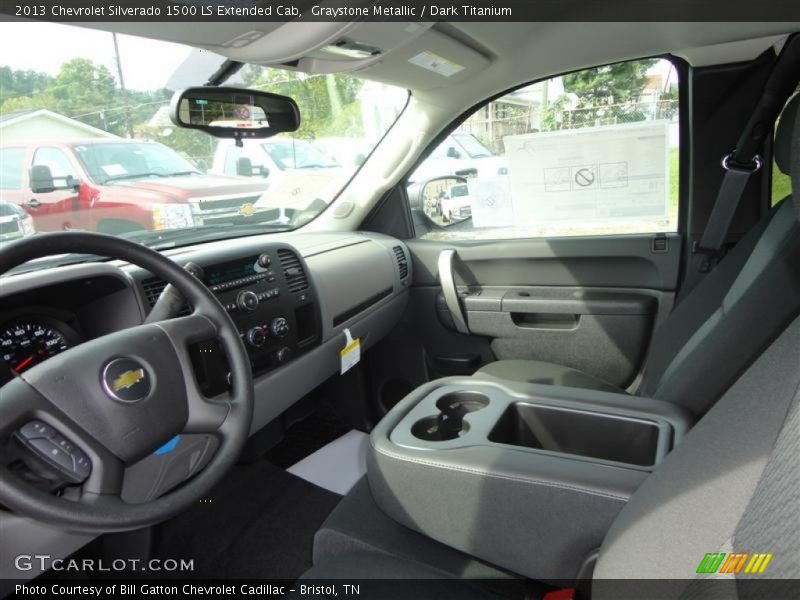 Graystone Metallic / Dark Titanium 2013 Chevrolet Silverado 1500 LS Extended Cab