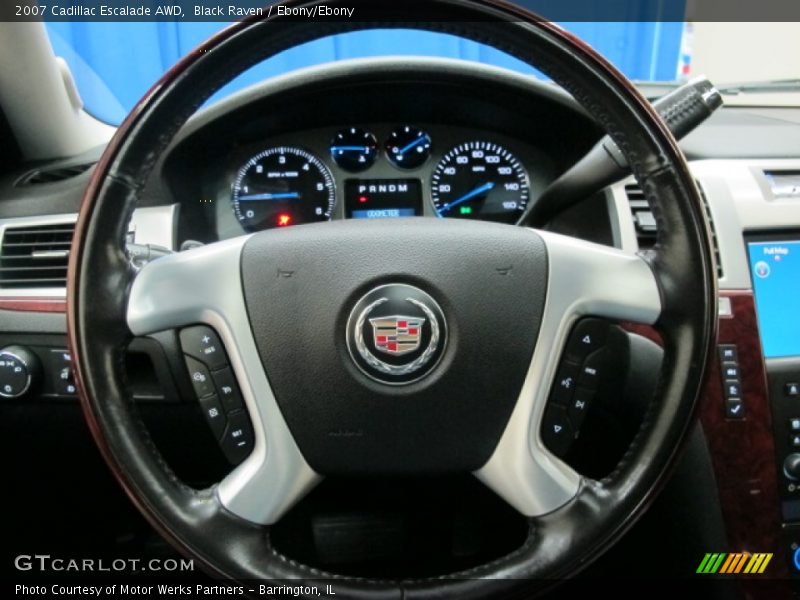 Black Raven / Ebony/Ebony 2007 Cadillac Escalade AWD