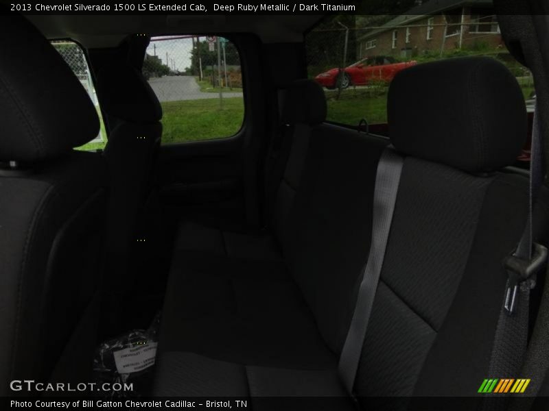Deep Ruby Metallic / Dark Titanium 2013 Chevrolet Silverado 1500 LS Extended Cab