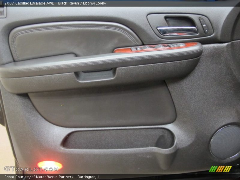 Black Raven / Ebony/Ebony 2007 Cadillac Escalade AWD