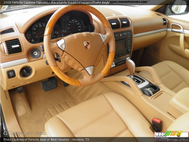 Macadamia Metallic / Havanna/Sand Beige 2009 Porsche Cayenne Tiptronic