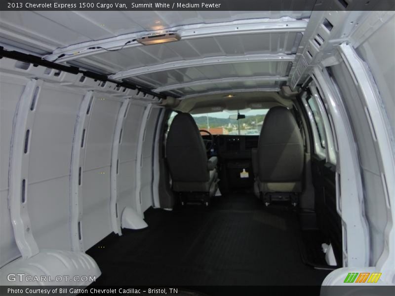Summit White / Medium Pewter 2013 Chevrolet Express 1500 Cargo Van