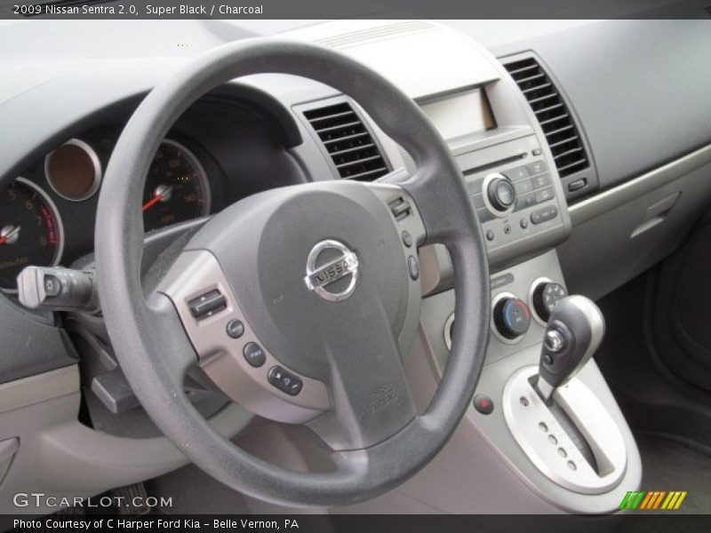 Super Black / Charcoal 2009 Nissan Sentra 2.0