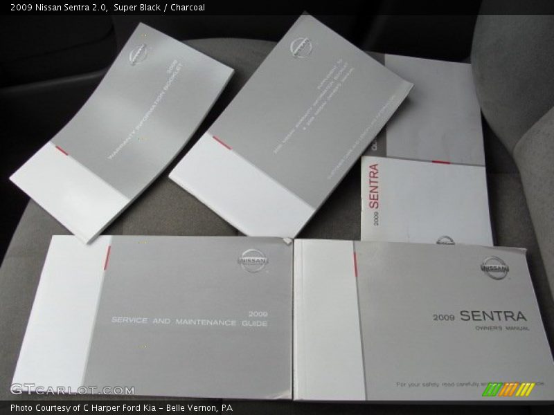 Super Black / Charcoal 2009 Nissan Sentra 2.0