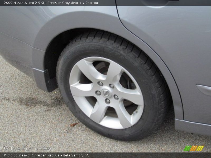 Precision Gray Metallic / Charcoal 2009 Nissan Altima 2.5 SL
