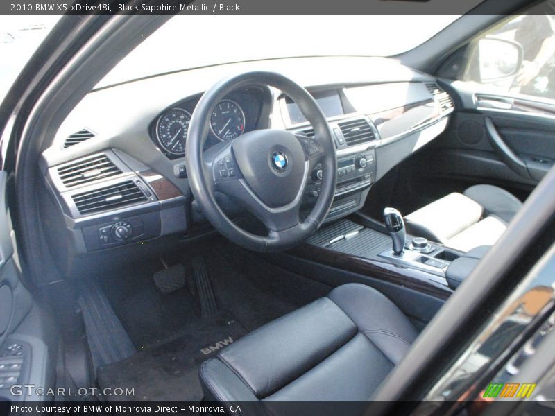 Black Sapphire Metallic / Black 2010 BMW X5 xDrive48i