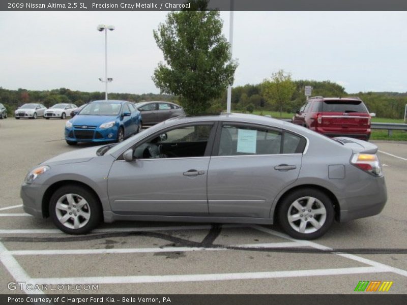 Precision Gray Metallic / Charcoal 2009 Nissan Altima 2.5 SL