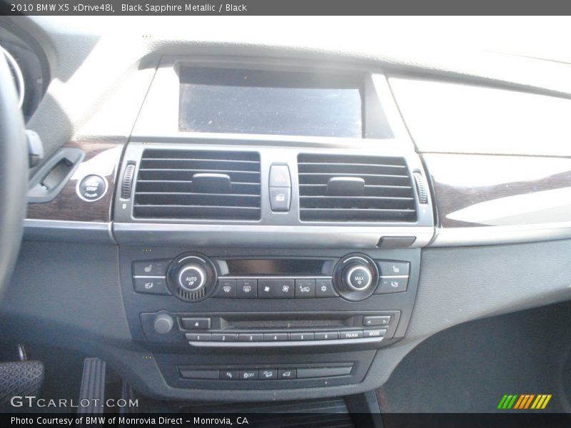 Black Sapphire Metallic / Black 2010 BMW X5 xDrive48i