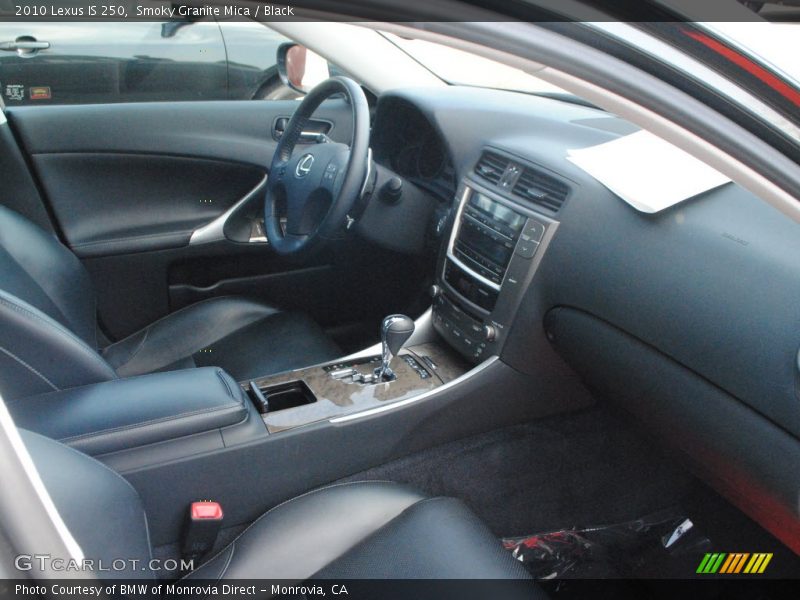 Smoky Granite Mica / Black 2010 Lexus IS 250