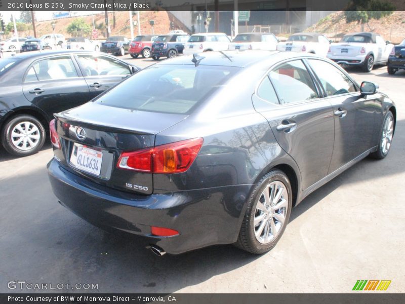 Smoky Granite Mica / Black 2010 Lexus IS 250