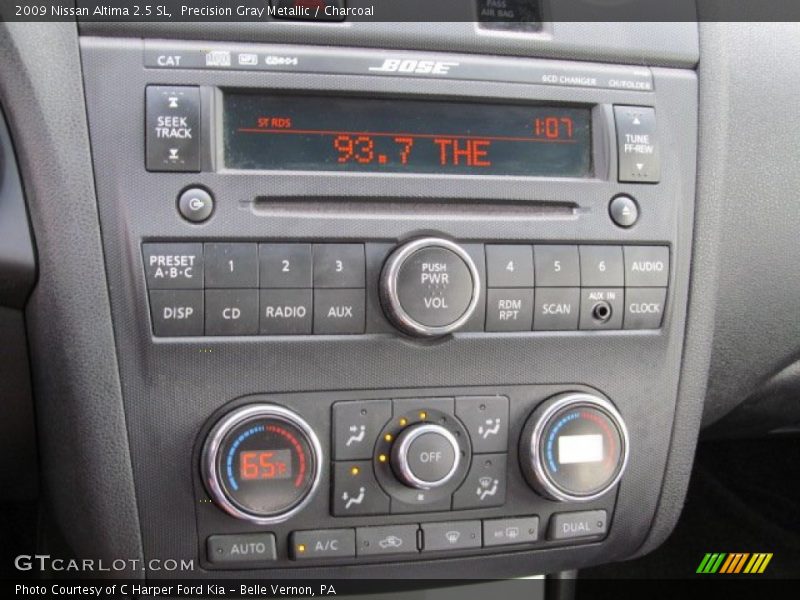 Precision Gray Metallic / Charcoal 2009 Nissan Altima 2.5 SL