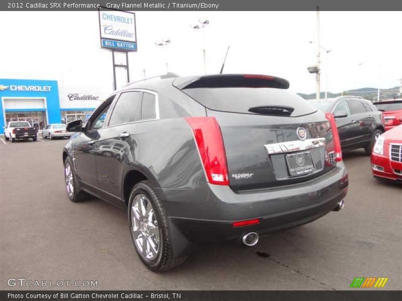 Gray Flannel Metallic / Titanium/Ebony 2012 Cadillac SRX Performance