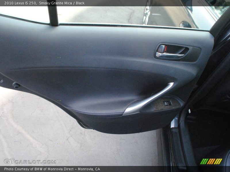 Smoky Granite Mica / Black 2010 Lexus IS 250