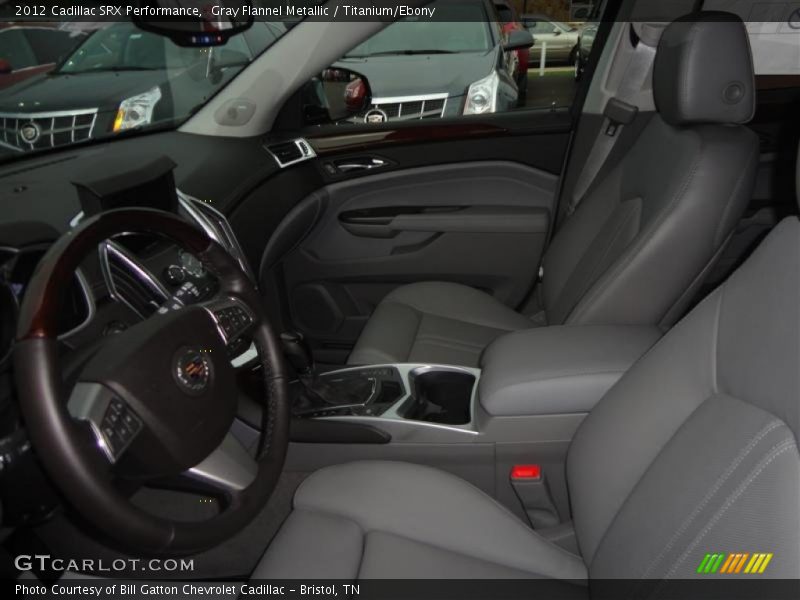 Gray Flannel Metallic / Titanium/Ebony 2012 Cadillac SRX Performance