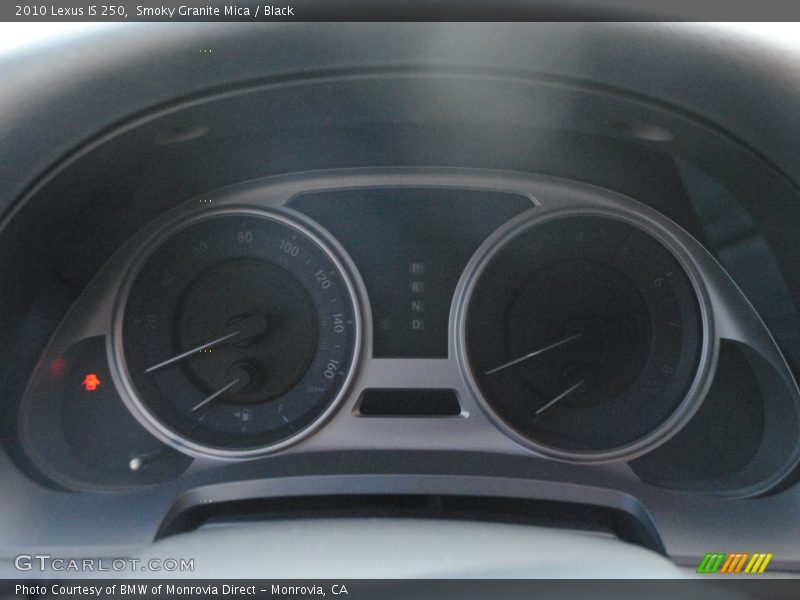 Smoky Granite Mica / Black 2010 Lexus IS 250