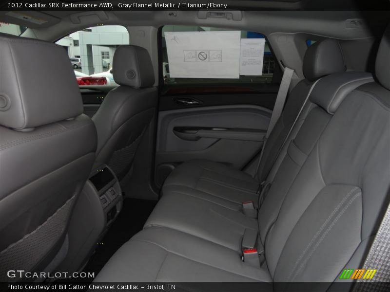Gray Flannel Metallic / Titanium/Ebony 2012 Cadillac SRX Performance AWD