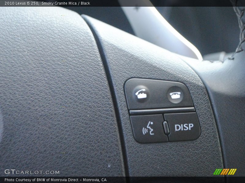 Smoky Granite Mica / Black 2010 Lexus IS 250
