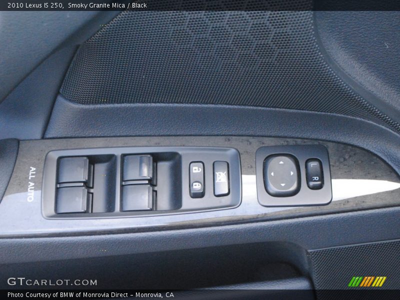 Smoky Granite Mica / Black 2010 Lexus IS 250