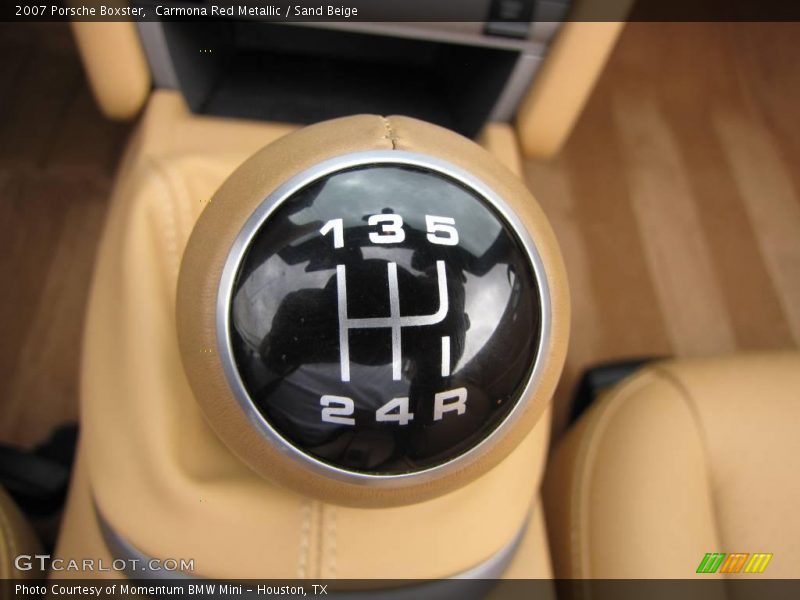 Carmona Red Metallic / Sand Beige 2007 Porsche Boxster