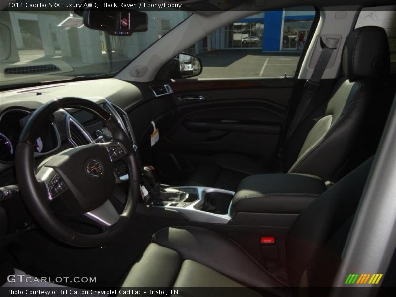 Black Raven / Ebony/Ebony 2012 Cadillac SRX Luxury AWD