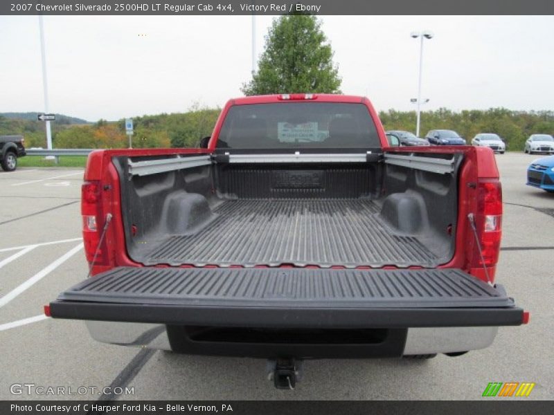 Victory Red / Ebony 2007 Chevrolet Silverado 2500HD LT Regular Cab 4x4