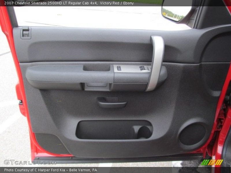 Victory Red / Ebony 2007 Chevrolet Silverado 2500HD LT Regular Cab 4x4