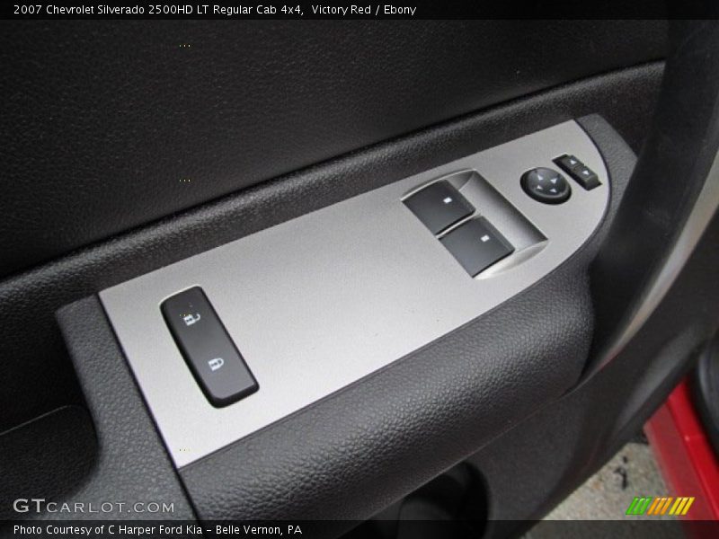 Victory Red / Ebony 2007 Chevrolet Silverado 2500HD LT Regular Cab 4x4