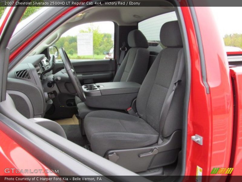Victory Red / Ebony 2007 Chevrolet Silverado 2500HD LT Regular Cab 4x4