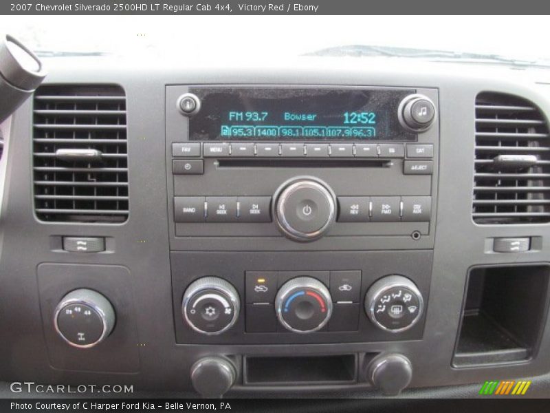 Victory Red / Ebony 2007 Chevrolet Silverado 2500HD LT Regular Cab 4x4