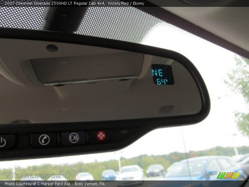 Victory Red / Ebony 2007 Chevrolet Silverado 2500HD LT Regular Cab 4x4