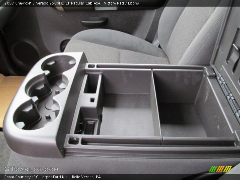 Victory Red / Ebony 2007 Chevrolet Silverado 2500HD LT Regular Cab 4x4