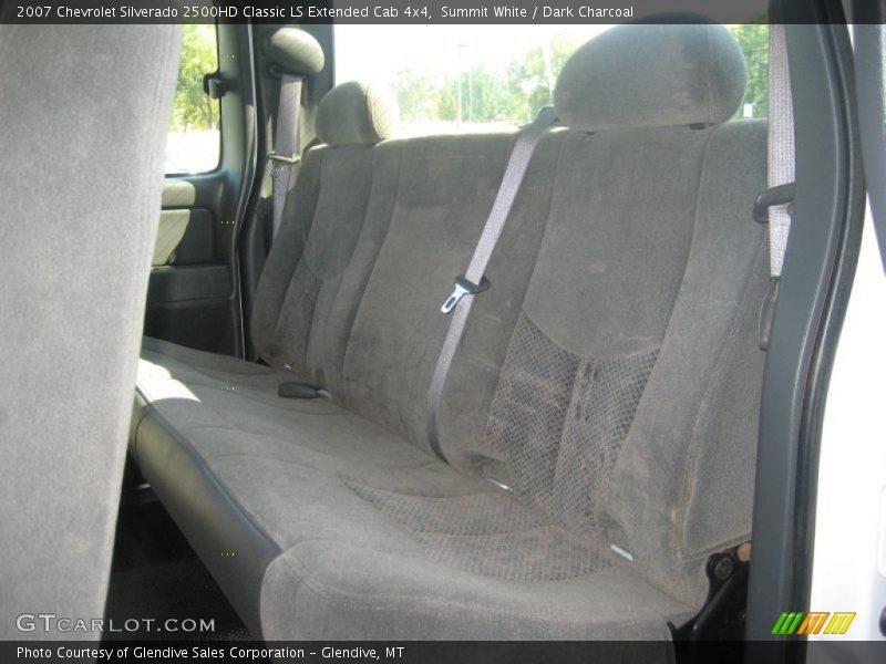 Summit White / Dark Charcoal 2007 Chevrolet Silverado 2500HD Classic LS Extended Cab 4x4