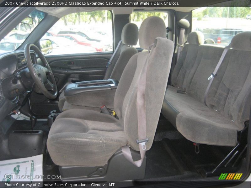 Summit White / Dark Charcoal 2007 Chevrolet Silverado 2500HD Classic LS Extended Cab 4x4