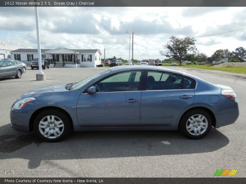 Ocean Gray / Charcoal 2012 Nissan Altima 2.5 S