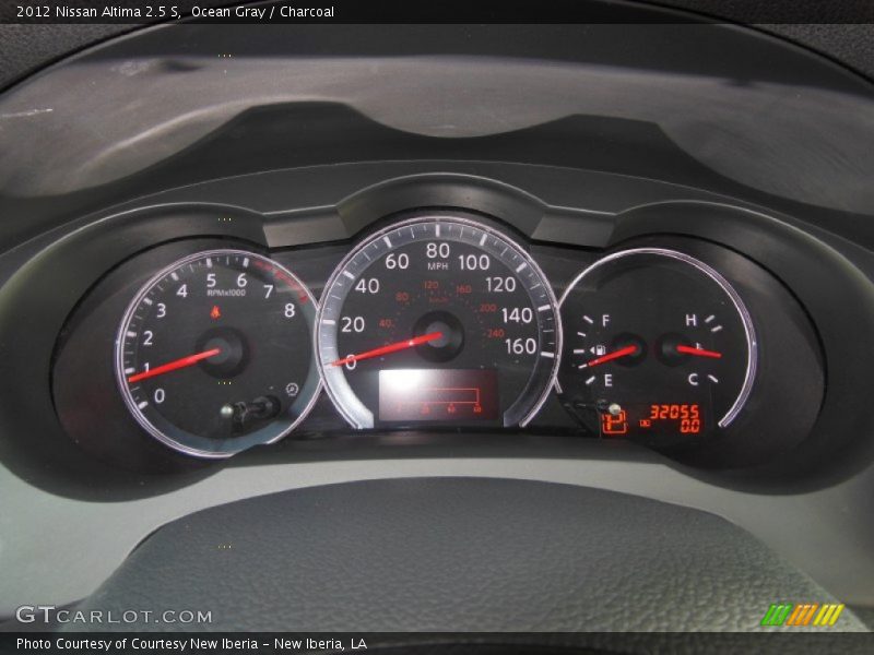 Ocean Gray / Charcoal 2012 Nissan Altima 2.5 S