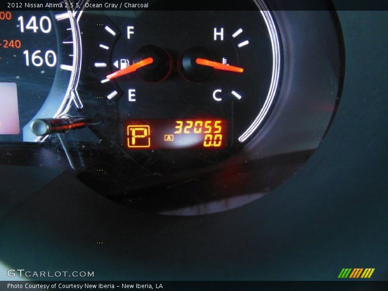 Ocean Gray / Charcoal 2012 Nissan Altima 2.5 S