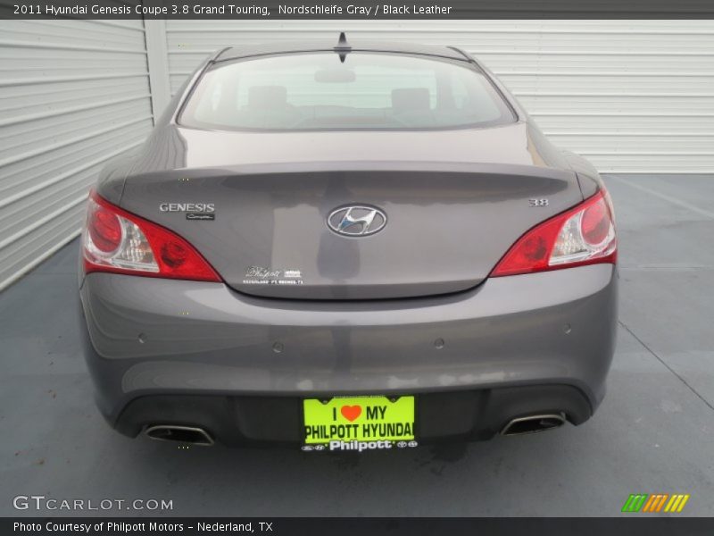 Nordschleife Gray / Black Leather 2011 Hyundai Genesis Coupe 3.8 Grand Touring