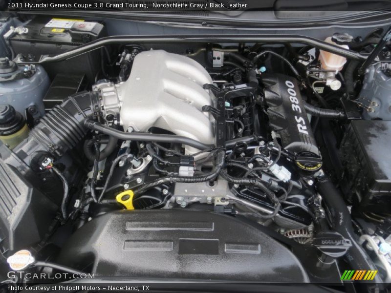  2011 Genesis Coupe 3.8 Grand Touring Engine - 3.8 Liter DOHC 24-Valve CVVT V6