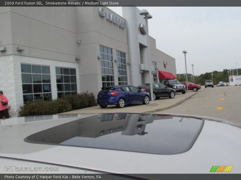 Smokestone Metallic / Medium Light Stone 2009 Ford Fusion SEL
